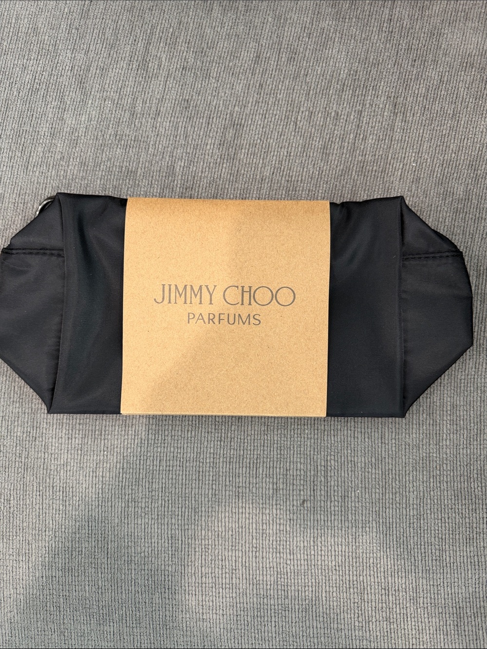 Jimmy Choo Black Cosmetic Pouch new